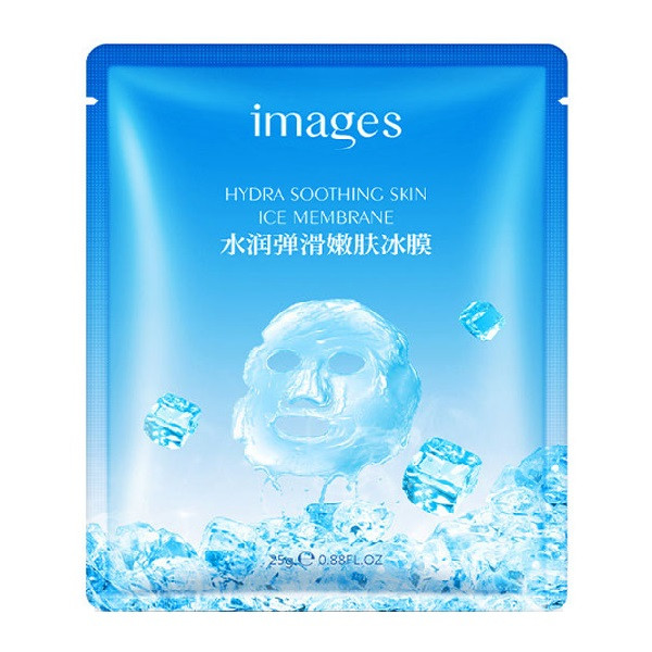 ماسک ورقه‌ای صورت و بدن ایمجز مدل یخ 25ml آبرسان، مرطوب‌کننده، تسکین‌دهنده با ویتامین‌های تقویتی، خاصیت خنک‌کنندگی، ضد التهاب و کاهش جوش، مناسب پوست معمولی