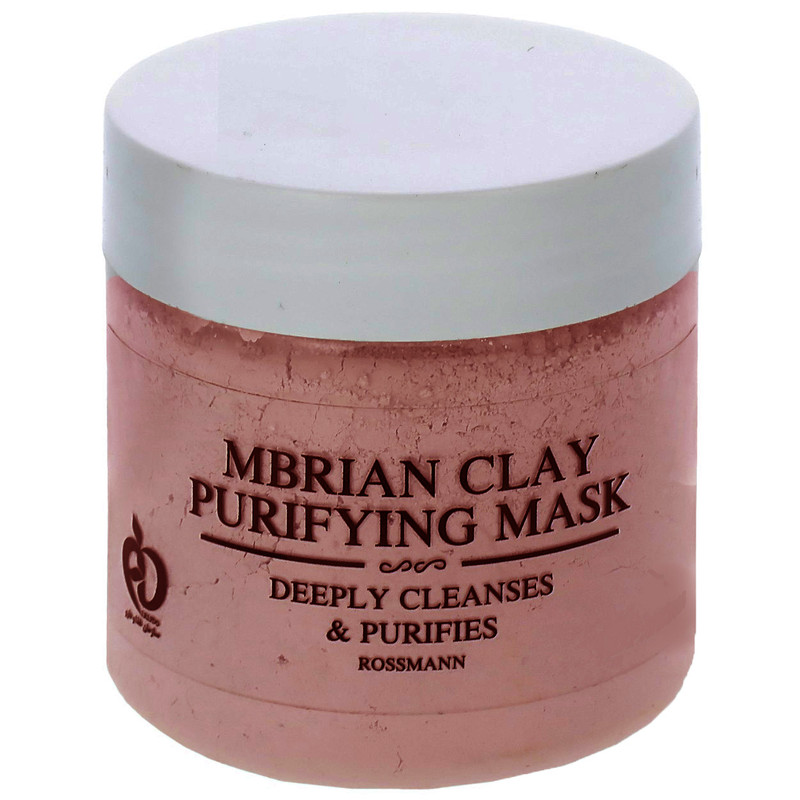 ماسک صورت و بدن خاک رس قرمز مابرین حجم 230 میلی‌لیتر بدون پارابن مناسب پوست چرب و مختلط کاهش‌دهنده چربی و پاکسازی عمیق پوست