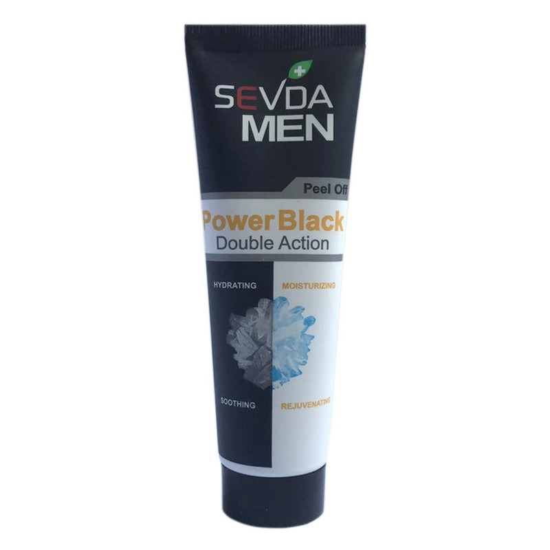 ماسک صورت آقایان سودا مدل Power Black حجم 100 میلی‌لیتر مناسب انواع پوست چرب، خشک، معمولی، حساس و آکنه‌ای با خاصیت آبرسانی، تسکین‌دهنده و جوان‌کننده