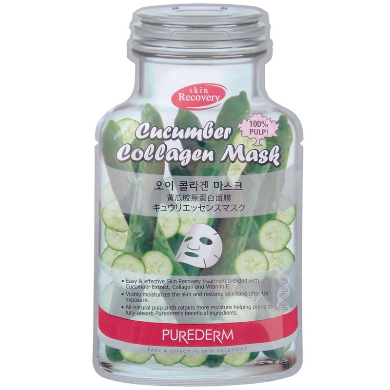 ماسک صورت پیوردرم مدل Cucumber وزن 15 گرم
