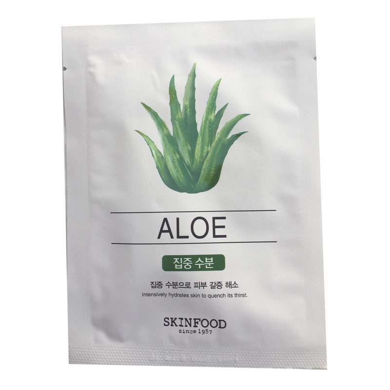 ماسک صورت نقابی اسکین فود مدل ALOE