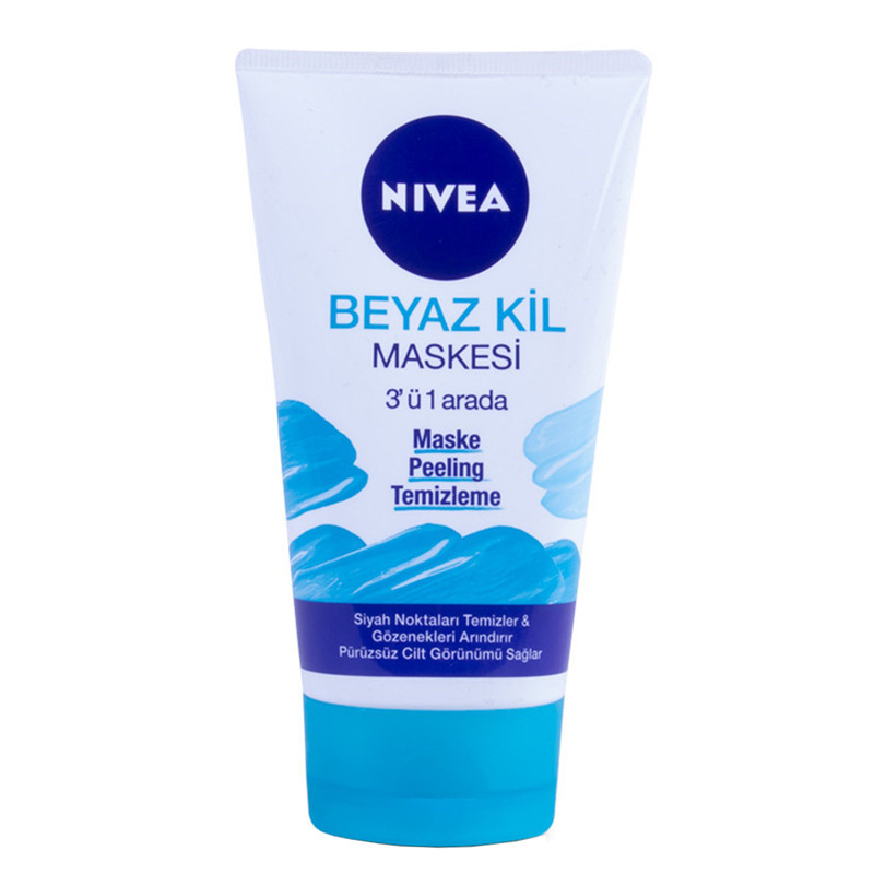 ماسک صورت نیوآ مدل Beyaz Kil 3in1 حجم 150 میل لیتر
