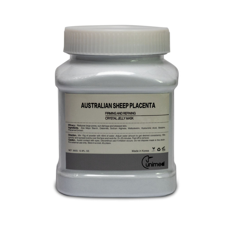 ماسک صورت یونی مد مدل Australian sheep placenta وزن 350 گرم