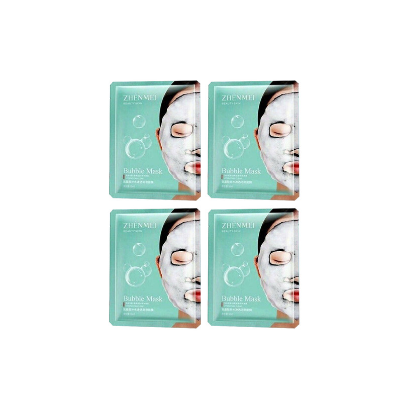 ماسک صورت ژن می مدل bubble وزن 30 گرم بسته 4 عددی