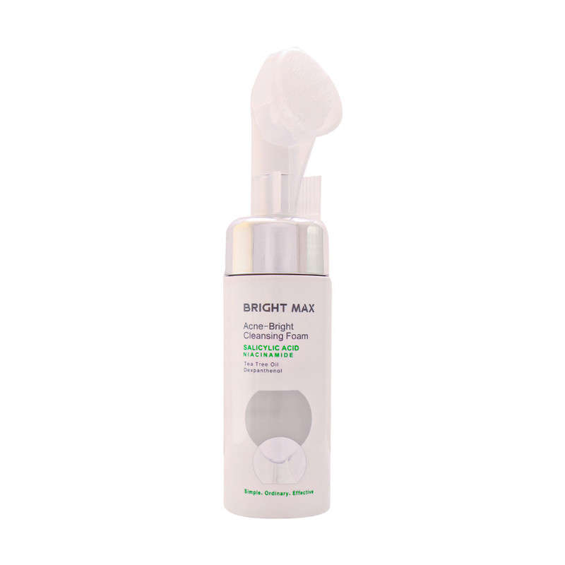 فوم شست‌وشوی صورت برایت مکس مدل Anti acne مناسب برای پوست آکنه‌ای حجم 150 میلی‌لیتر