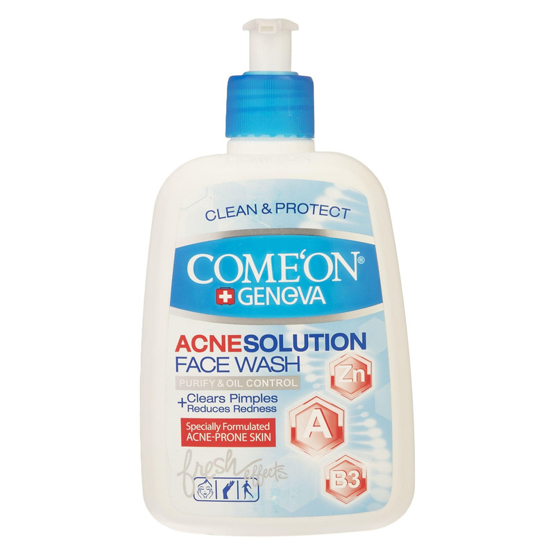 ژل شستشو صورت کامان مدل Acne حجم 500 میلی لیتر