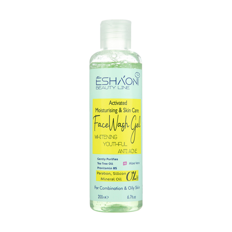 ژل شستشو صورت اشااونی مدل Aloe Vera حجم 200 میلی لیتر