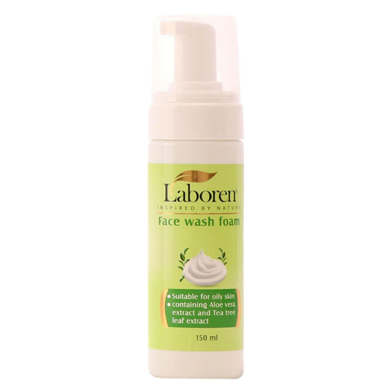 فوم شستشوی صورت لابورن مدل Tea tree حجم 150 میلی لیتر