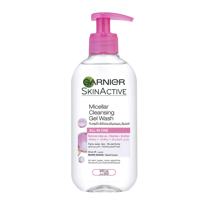 ژل شستشو صورت گارنیه مدل Skin Active حجم 200 میلی لیتر