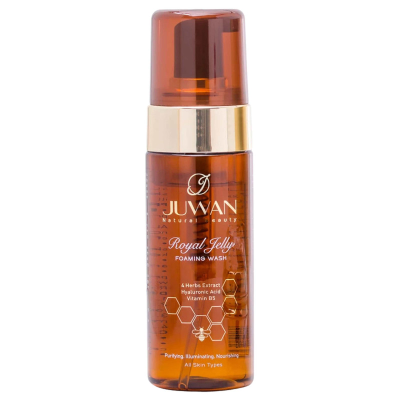 فوم شستشوی صورت ژوان مدل Royal Jelly مناسب برای انواع پوست حجم 150 میلی‌ لیتر