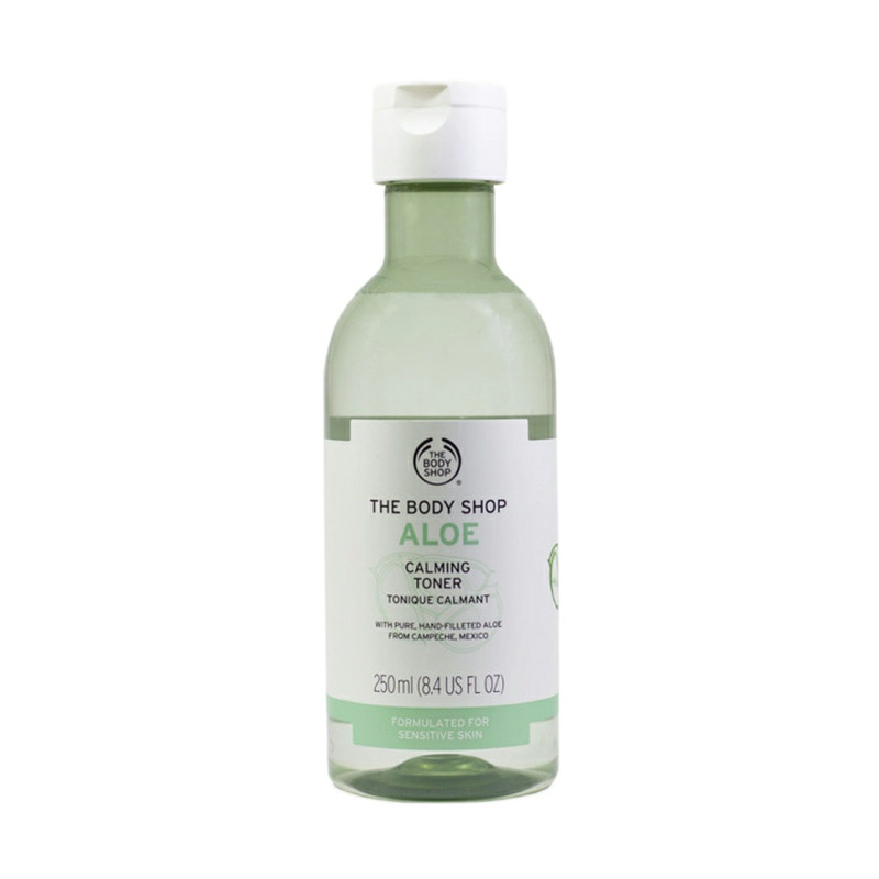 تونر بادی شاپ مدل Aloe حجم 250 میلی لیتر
