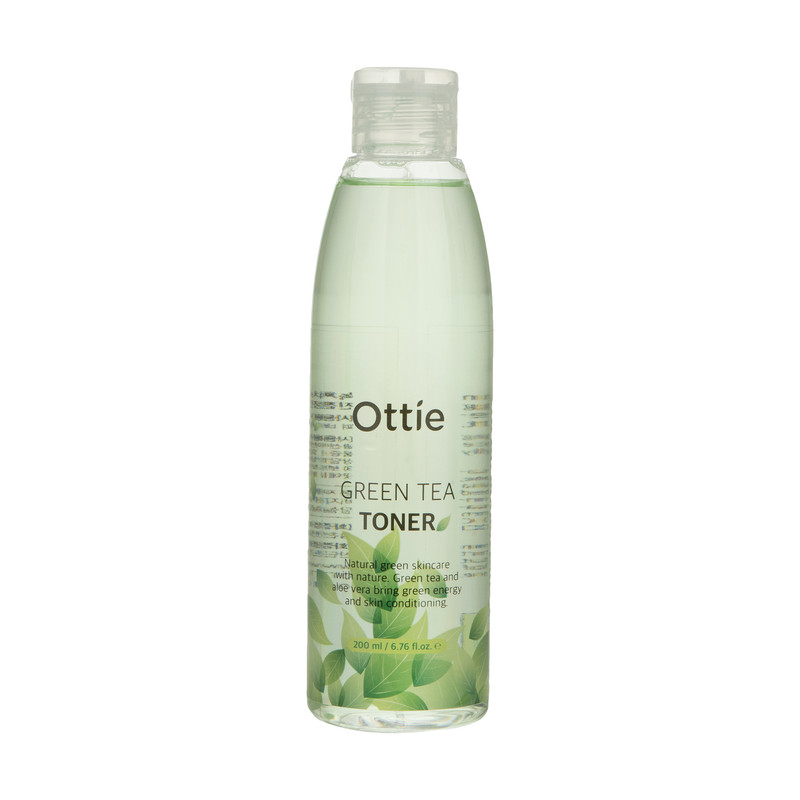 تونر پاک کننده صورت اوتی مدل Green Tea حجم 200 میلی لیتر