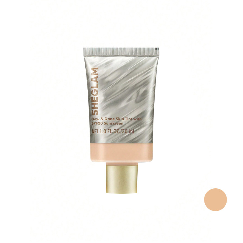 کرم پودر مایع SPF20 شیگلم مدل Porcelain شماره 03 مناسب برای انواع پوست حجم 30 میلی‌لیتر