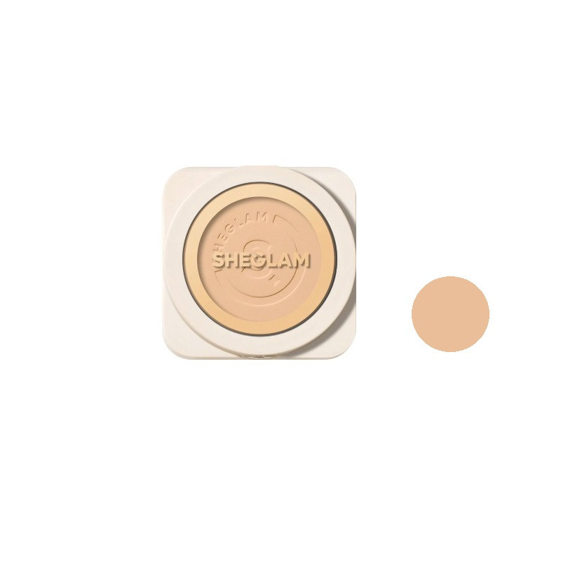 کرم پودر فشرده شیگلم مدل SKIN-FOCUS HIGH COVERAGE PORCELAIN وزن 11 گرم