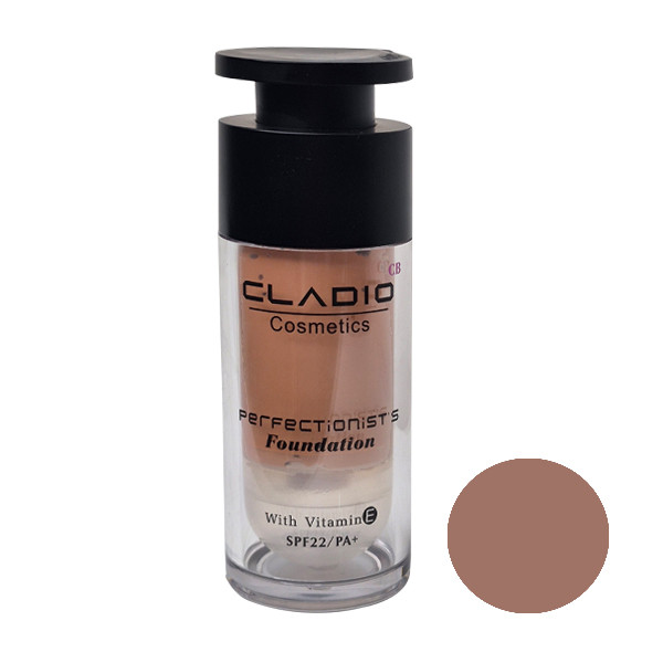 کرم پودر مایع SPF 22 کلودی مدل CB شماره 101 مناسب برای انواع پوست حجم 40 میلی لیتر