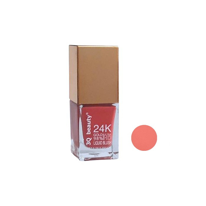 رژ گونه تری کیو بیوتی مدل طلا 24 عیار شماره 004