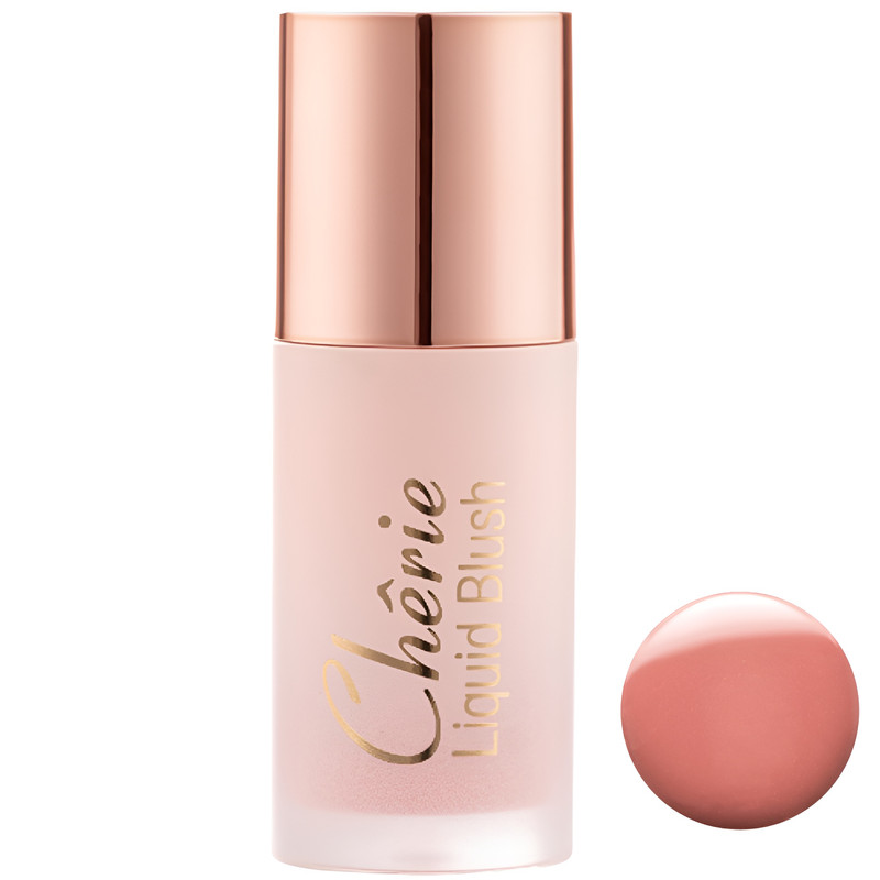 رژگونه مایع تاپ فیس مدل  CHERIE LIQUID BLUSH شماره 001