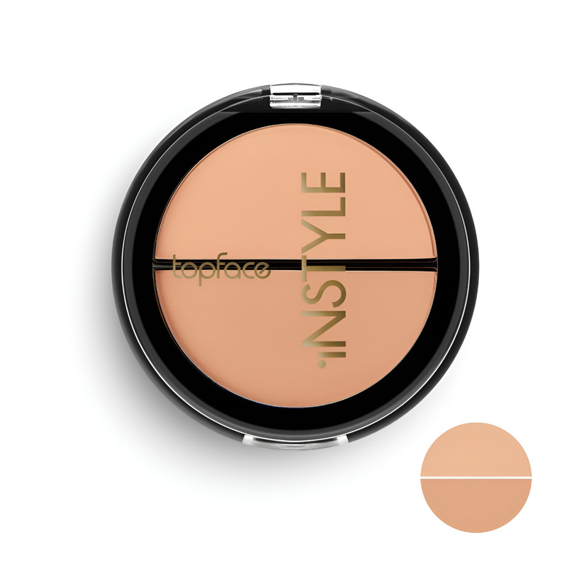 پالت رژگونه تاپ فیس مدل Instyle Twin شماره 001