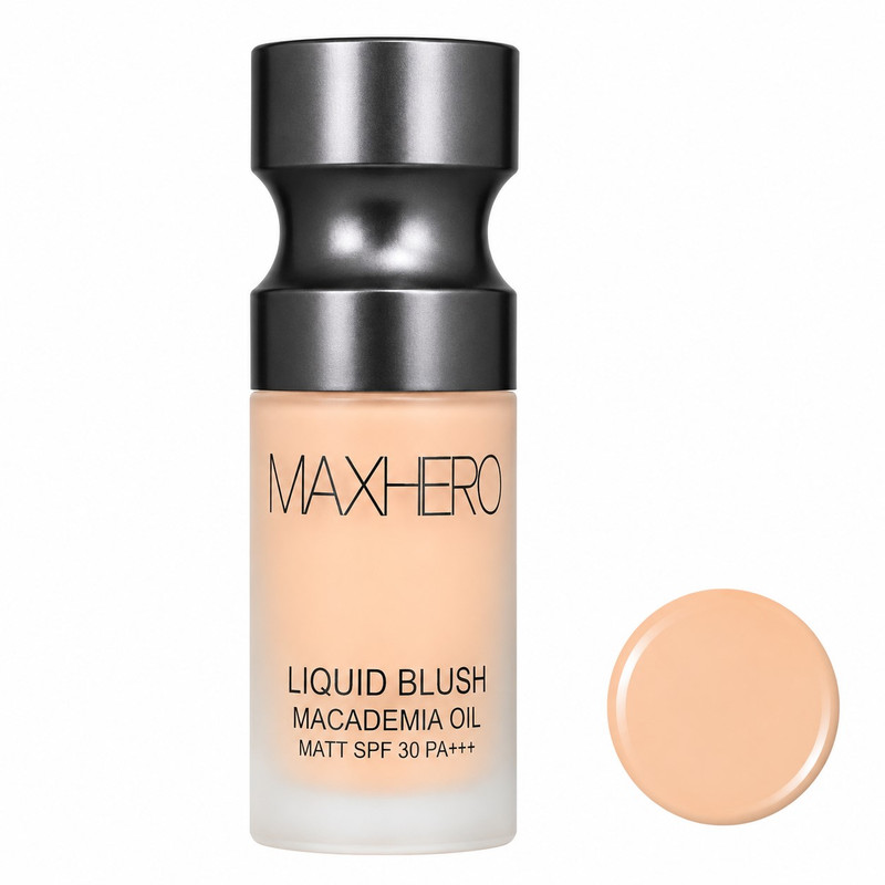 رژ گونه مایع مکس هرو مدل مات شماره 1890