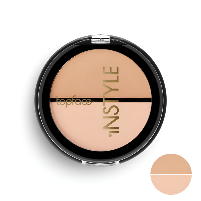 پالت رژگونه مات تاپ فیس مدل Instyle Twin شماره 005