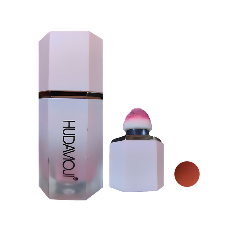 رژ گونه مایع هدی موجی مدل پددار شماره 04