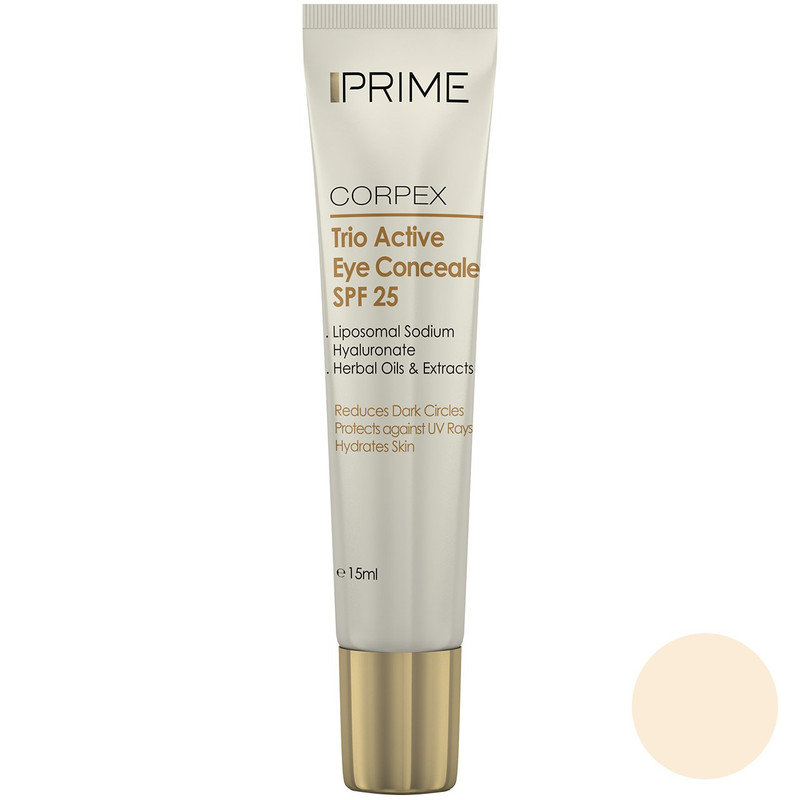 کانسیلر پرایم مدل Corpex Trio Active SPF 25 حجم 15 میلی لیتر