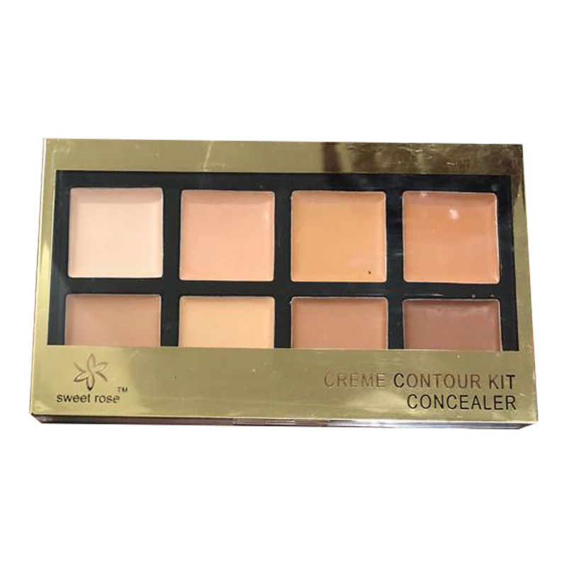 پالت کانتورینگ سویت رز مدل creme contour concealer kit کد 2