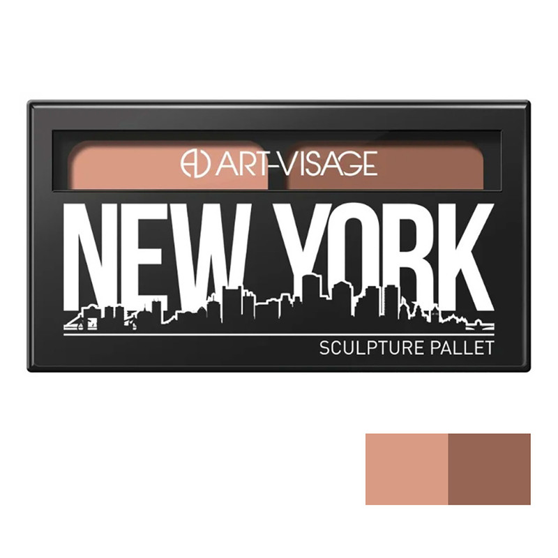 پالت کانتور و هایلایتر آرت ویساژ مدل New York کد NY-802
