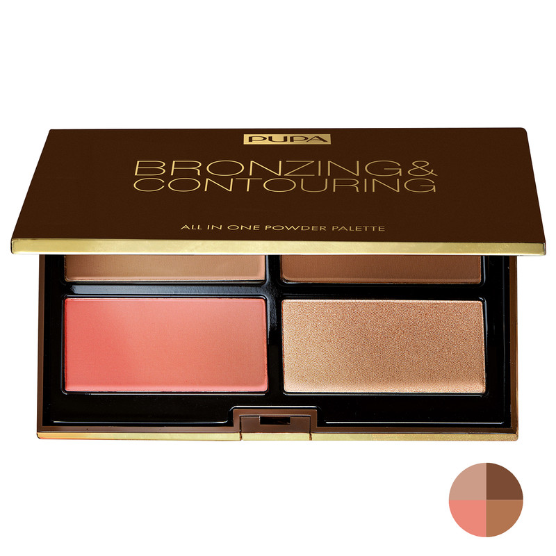 پالت کانتورینگ پوپا سری All In One Powder Palette شماره 003