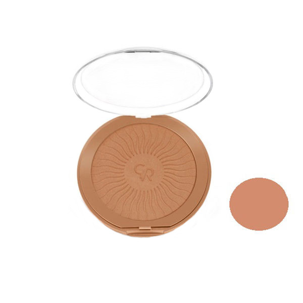 پنکیک برنز کننده گلدن رز مدل bronzing terra powder شماره 105