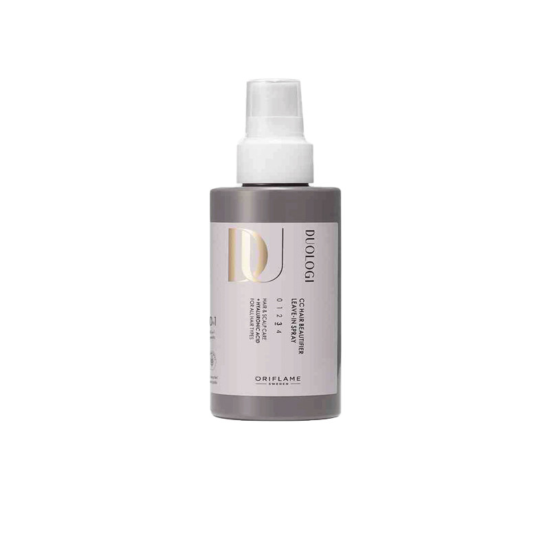 اسپری ترمیم کننده مو اوریفلیم مدل Multifunctional hair CC-spray DUOLOGI مناسب برای موی خشک حجم 150 میلی لیتر