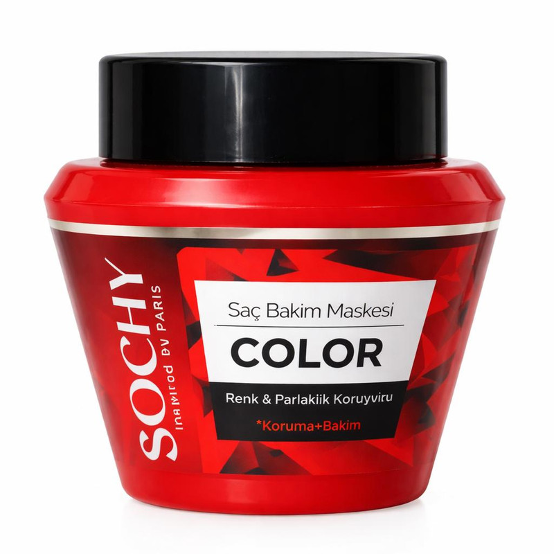 ماسک مو تثبیت کننده رنگ مو سوچی مدل Color مناسب برای موی رنگ شده حجم 300 میلی لیتر