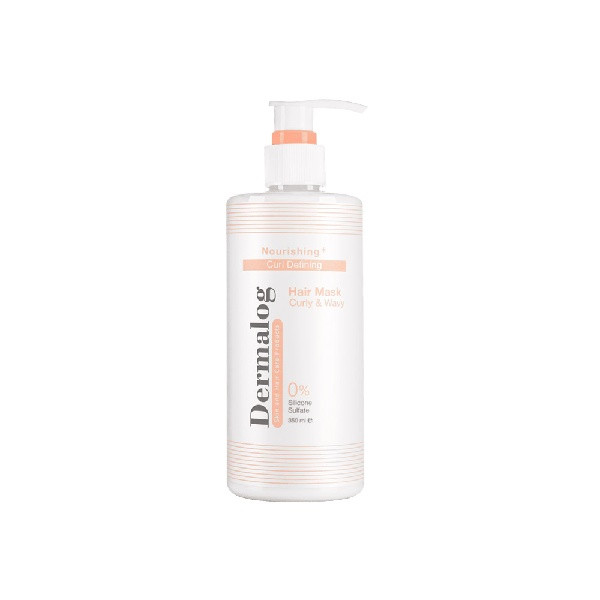 ماسک مو درمالوگ مدل Curly حجم 350 میلی لیتر