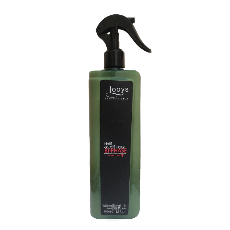 سرم دوفاز مو لویز مدل Keratin and Silk Protein حجم 450 میلی لیتر
