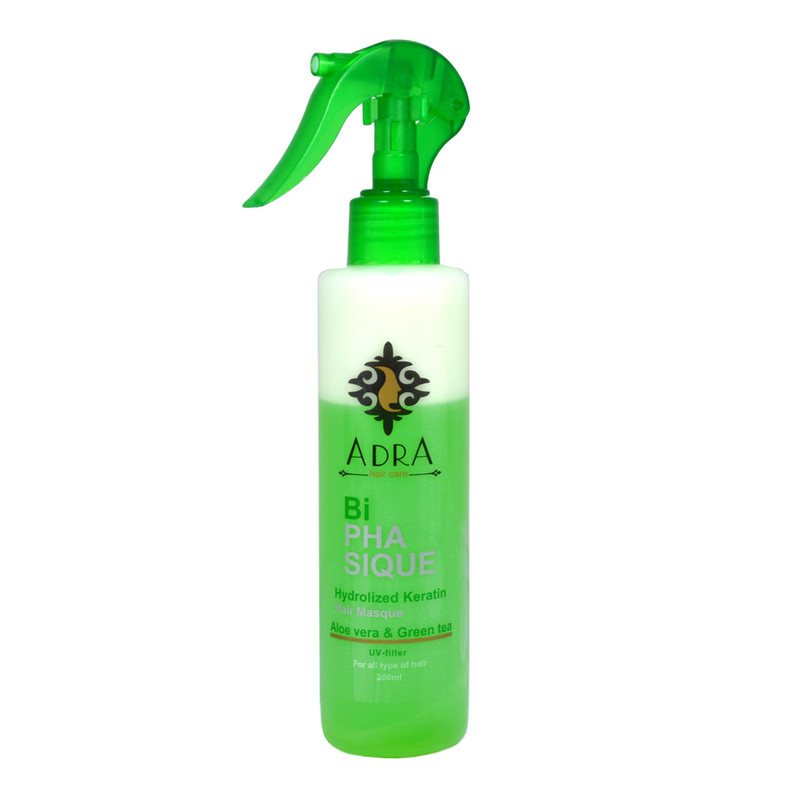 اسپری مو آدرا مدل Keratin حجم 200 میلی لیتر