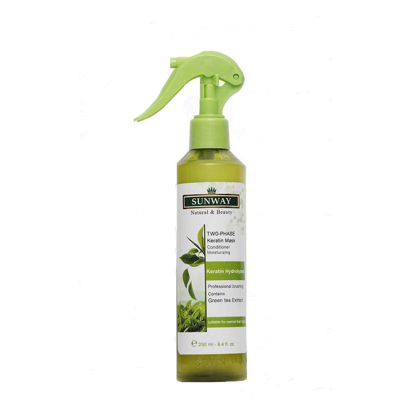 اسپری کراتینه ضد وز و ضد گره سان وی مدل Keratin Hydrolyzed حجم 250 میلی لیتر
