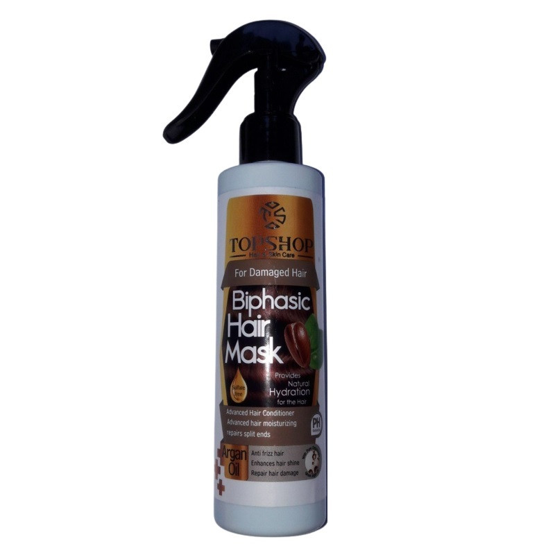 ماسک مو دو فاز تاپ شاپ مدل ARGAN OIL حجم 200 میلی لیتر