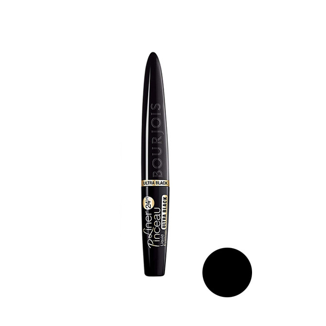 خط چشم بورژوآ مدل ultra black 24h