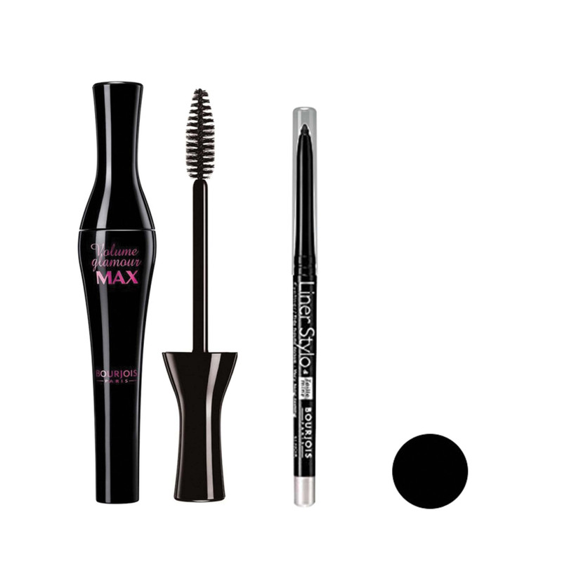 ریمل بورژوآ مدل Volume Glamour Max به همراه مداد چشم بورژوآ مدل Liner Stylo شماره 41