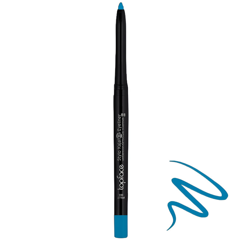 مداد چشم تاپ فیس مدل STYLO KAJAL رنگ آبی شماره 008