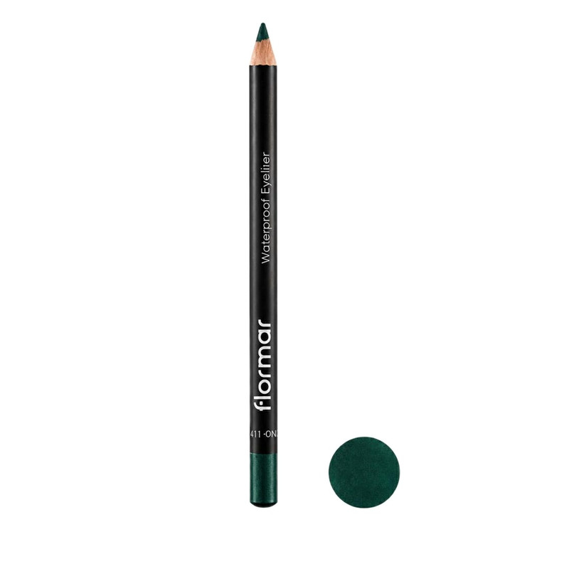 مداد چشم فلورمار مدل Waterproof رنگ سبز شماره 111