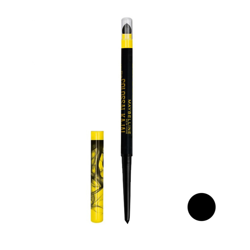 مداد چشم میبلین مدل Colossal Kajal-12H-smo