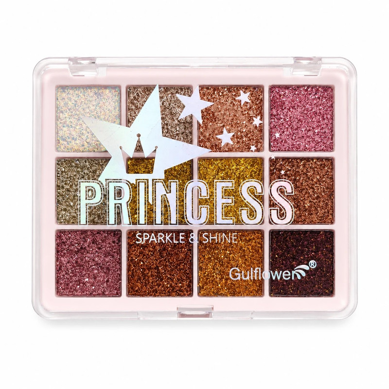 پالت سایه چشم گلفلاور مدل Princess شماره 3