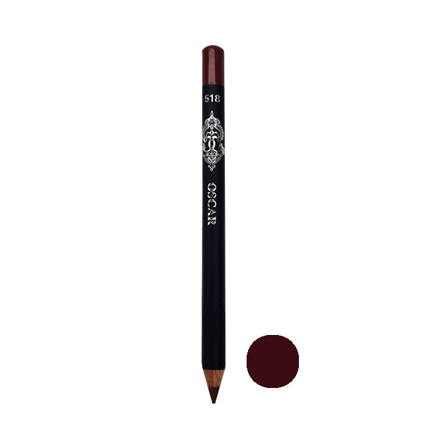 مداد لب اسکار مدل waterproof شماره 518