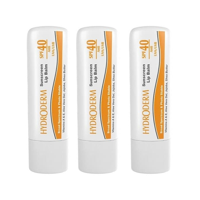 بالم لب هیدرودرم مدل SPF40 بسته 3 عددی