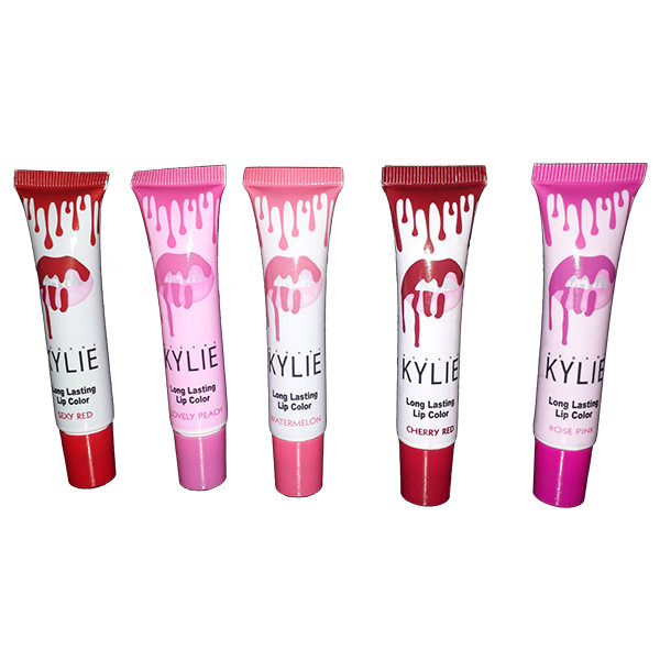 ماسک لب کایلی مدل long lasting مجموعه 5 عددی