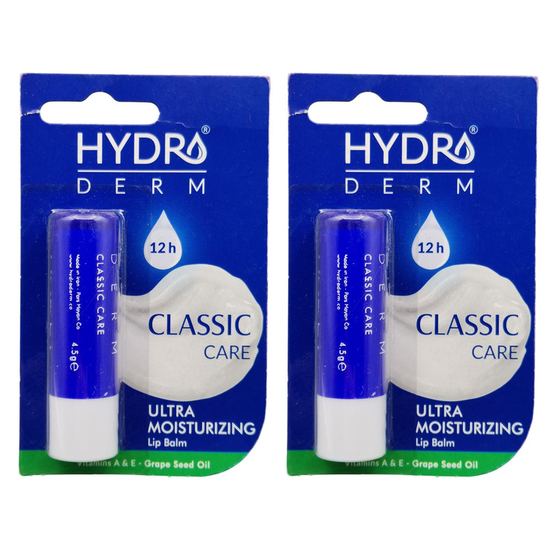 بالم لب هیدرودرم مدل CLASSIC CARE مجموعه دو عددی