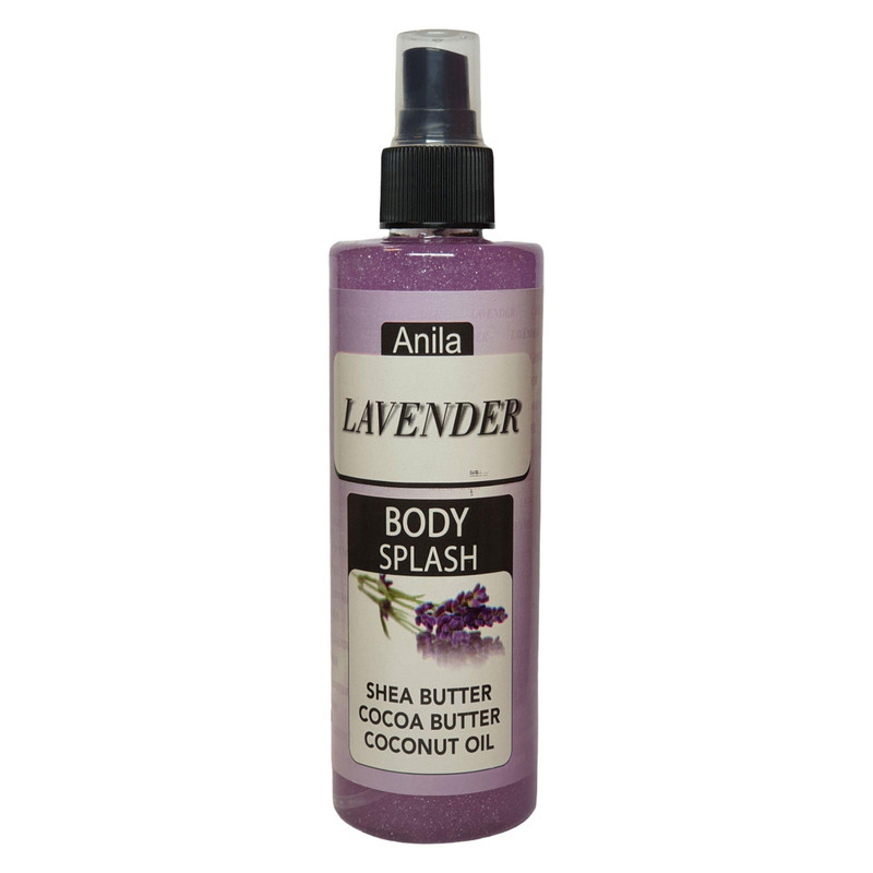 بادی اسپلش زنانه آنیلا مدل lavender حجم 250 میلی لیتر