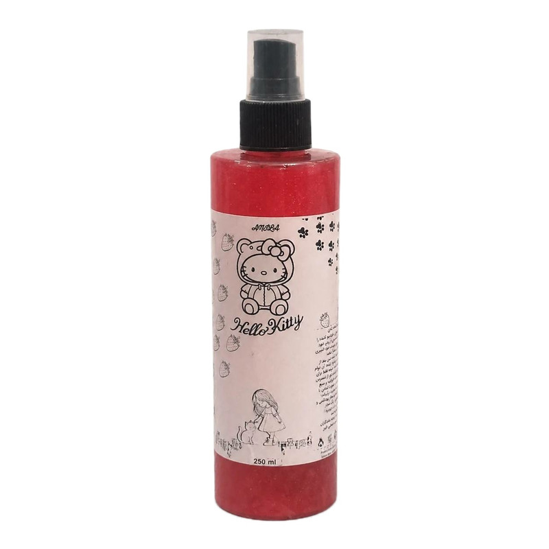 بادی اسپلش زنانه آنیلا مدل HELLO KITTY حجم 250 میلی لیتر
