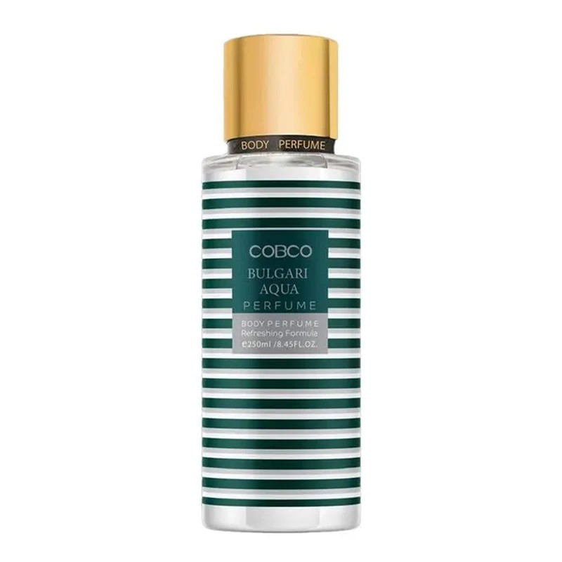 بادی اسپلش  مردانه کوبکو مدل BULGARI AQUA حجم 250 میلی لیتر